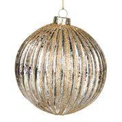 Boule de Noel silver et gold - Beautiful Moment the shop