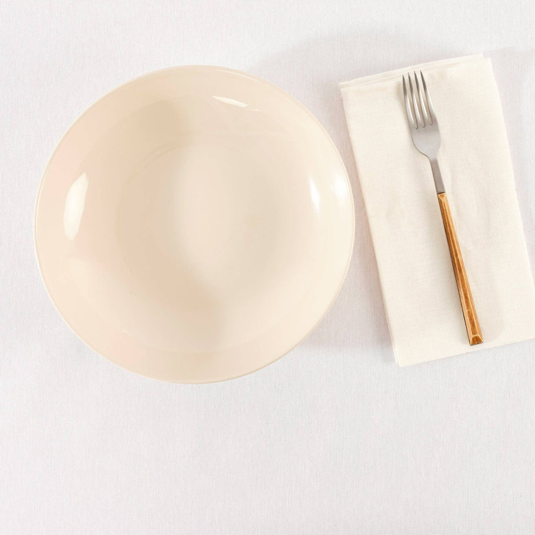 Nappe résistante aux taches résinée XL unie blanche 103