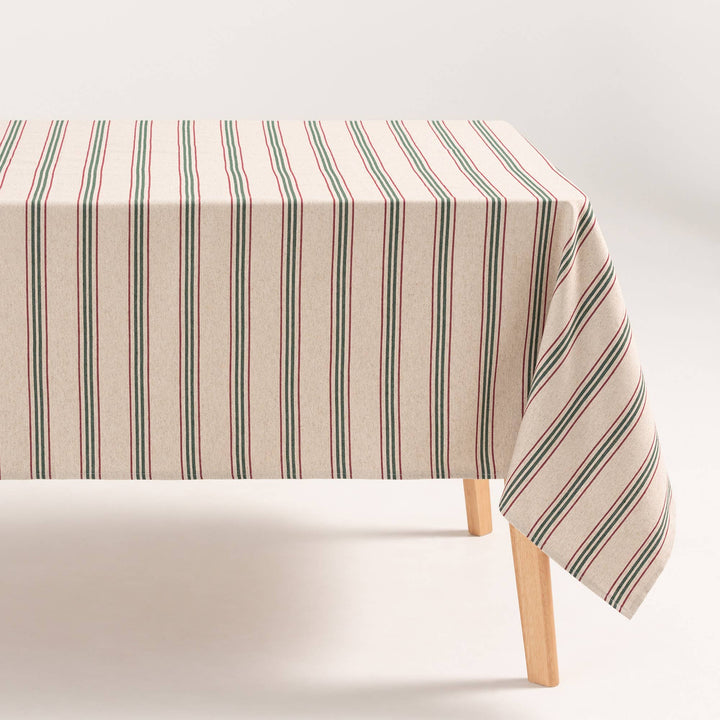 Nappe jacquard Noël lin doux BARDY