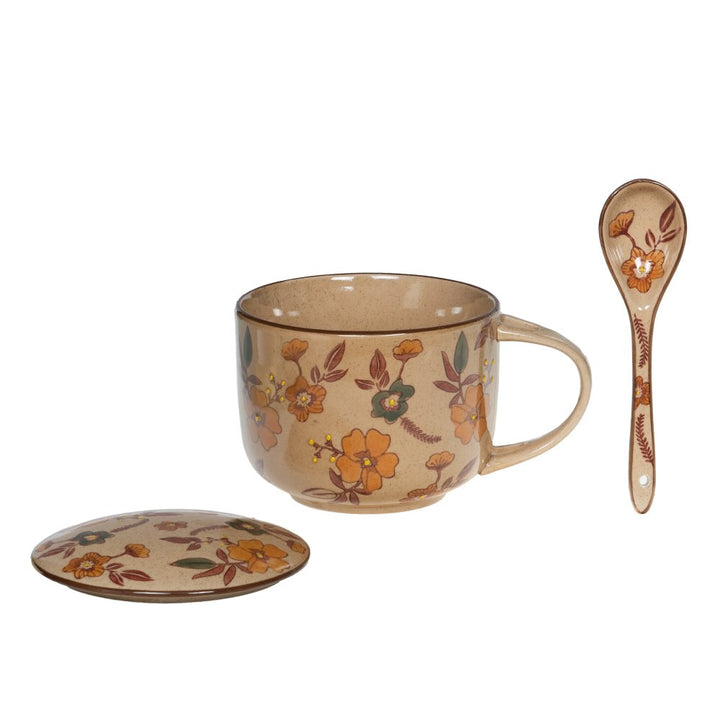 Bol à soupe avec cuillère Aveline 55 cl