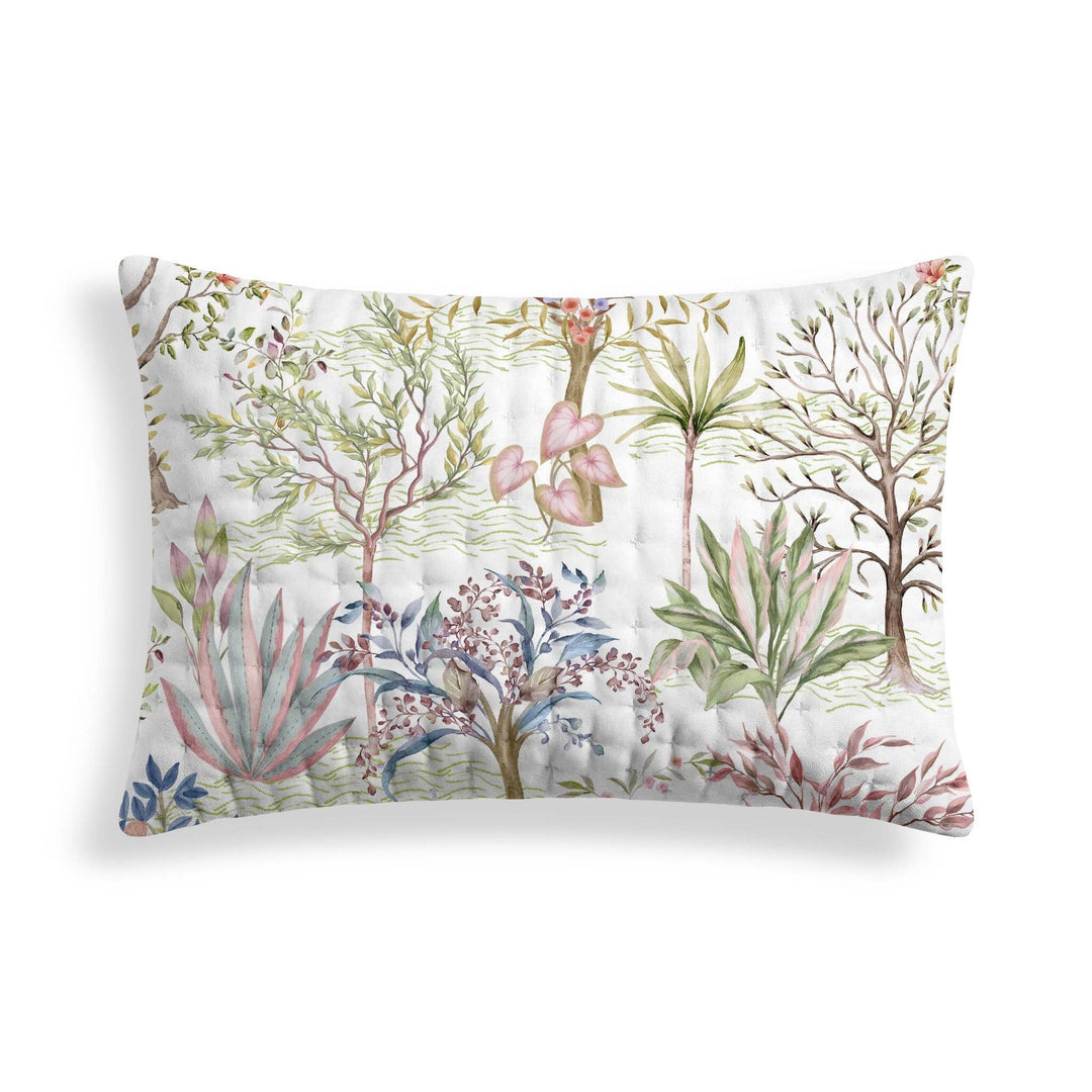 Housse de coussin matelassée imprimée Alcudia 30 x 50 cm