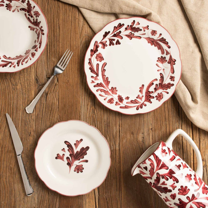 Coffret thé avec infuseur Romane 40cl rouge