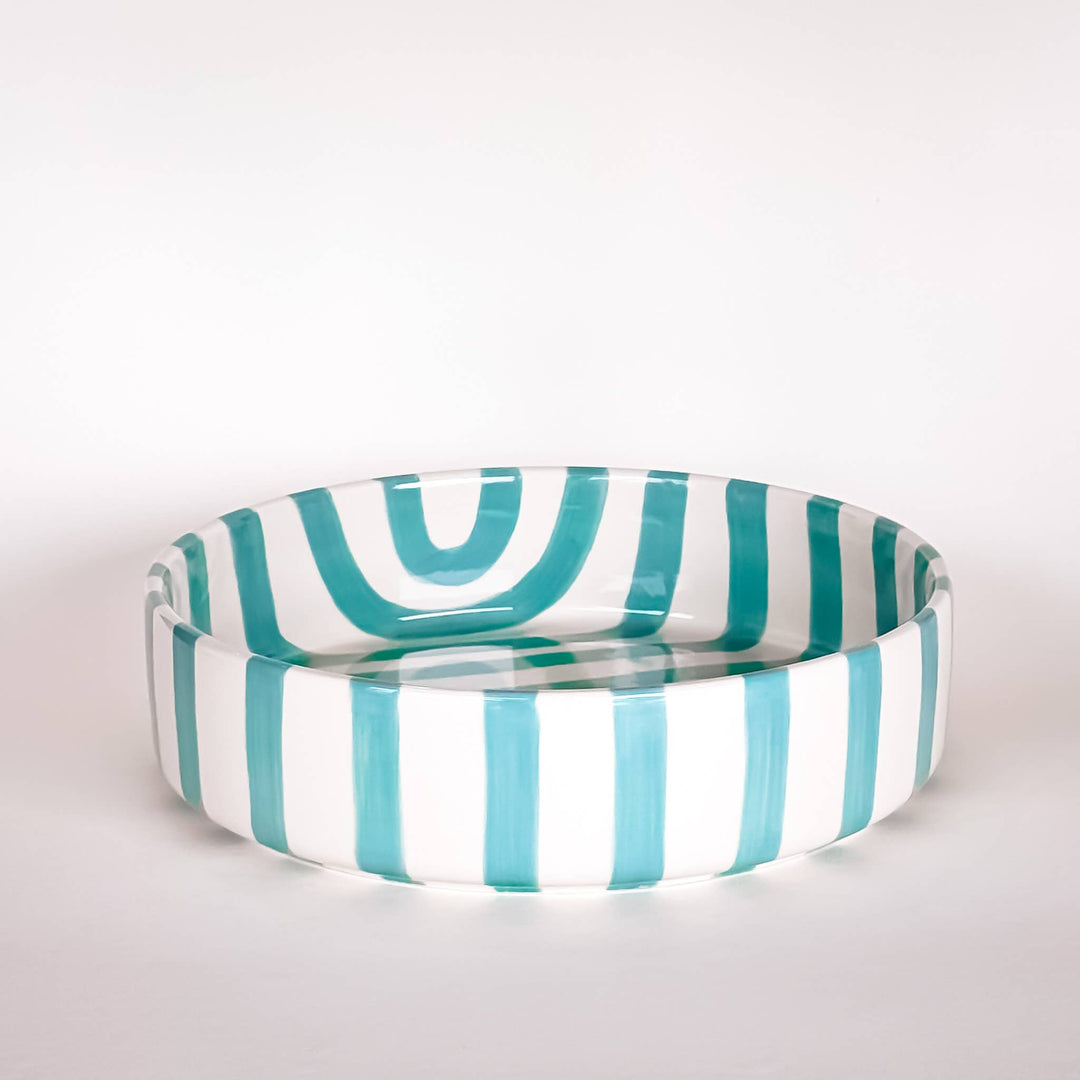 Grande coupe Stripes - amalfi menthe