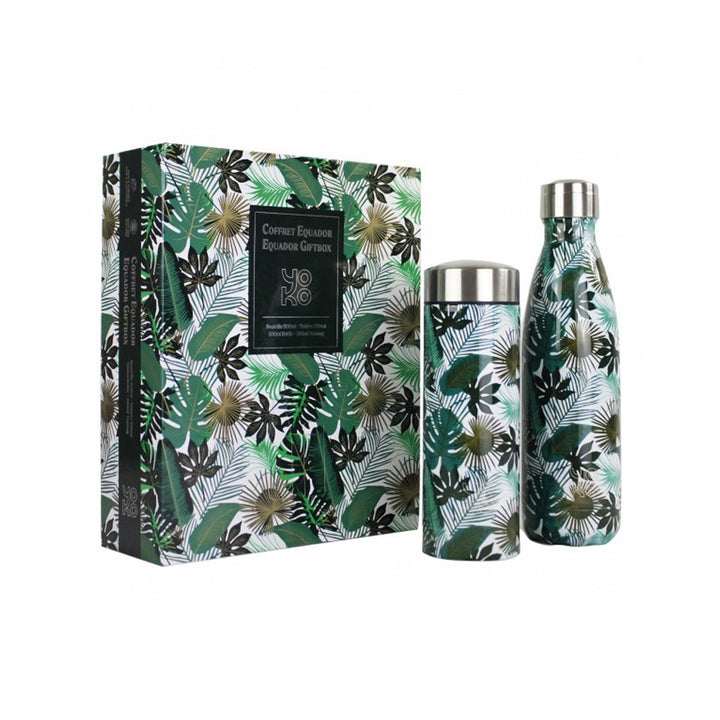 Coffret 1 Bouteille 500 ml et 1 théière 350 ml Equador