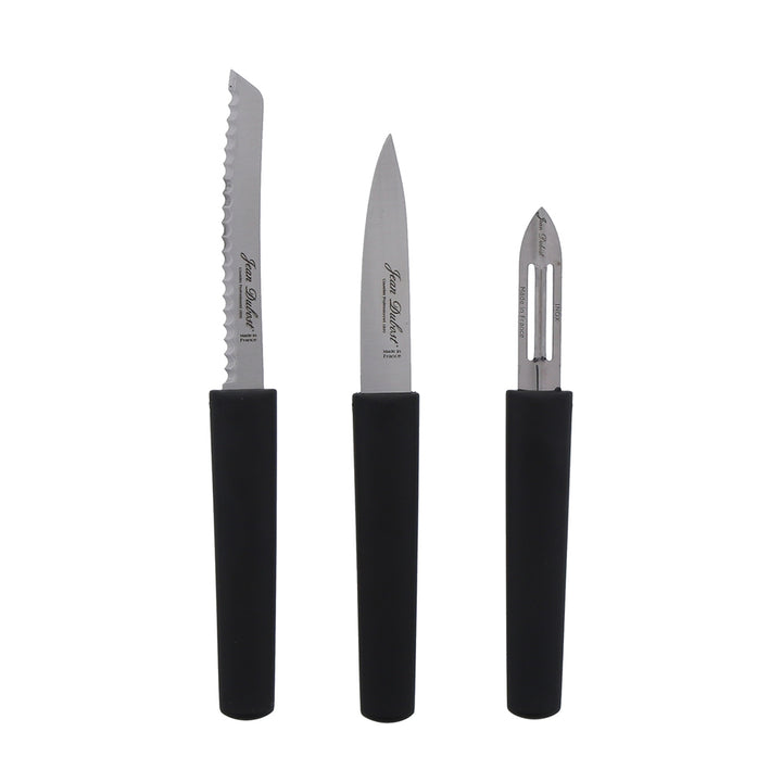 Set de 3 pièces en inox Eco-responsable office, éplucheur, tomate