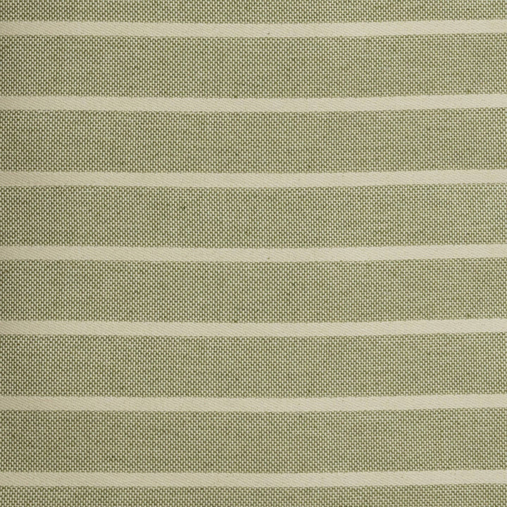 Housse de coussin jacquard Rayure verte Fc 45 x 45 cm