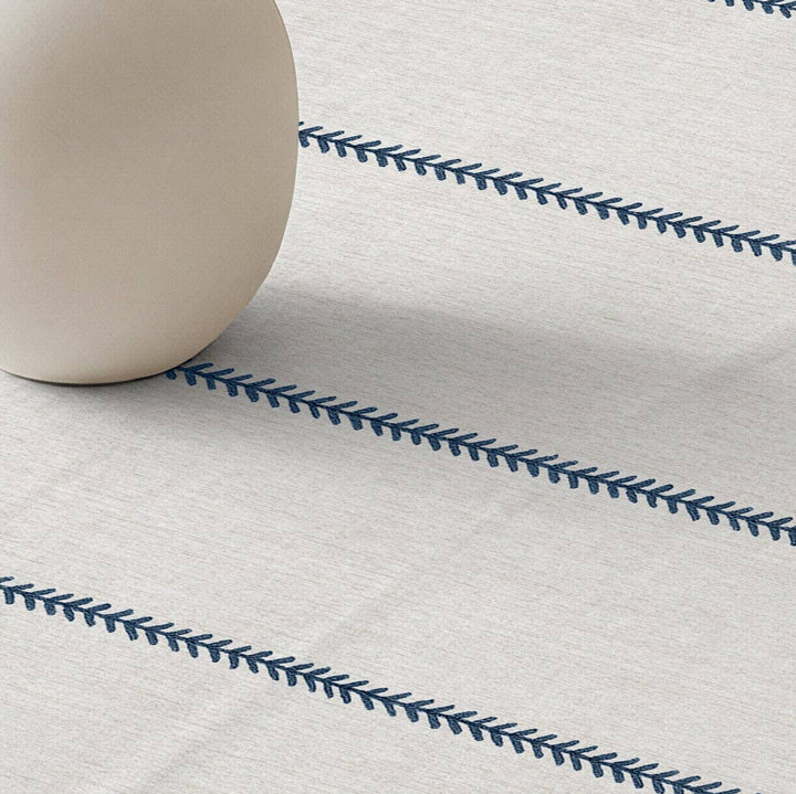 Nappe anti-taches 100 % coton Ian Blue