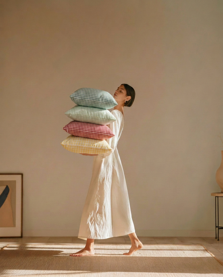 Ensemble de 4 housses de coussin, Édition limitée
