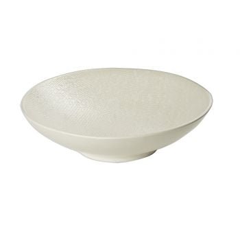 Assiette creuse Vésuvio blanc 19 cm - Beautiful Moment the shop