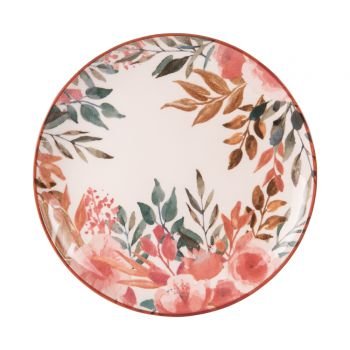 Assiette plate Pink Flor 27 cm - Beautiful Moment the shop