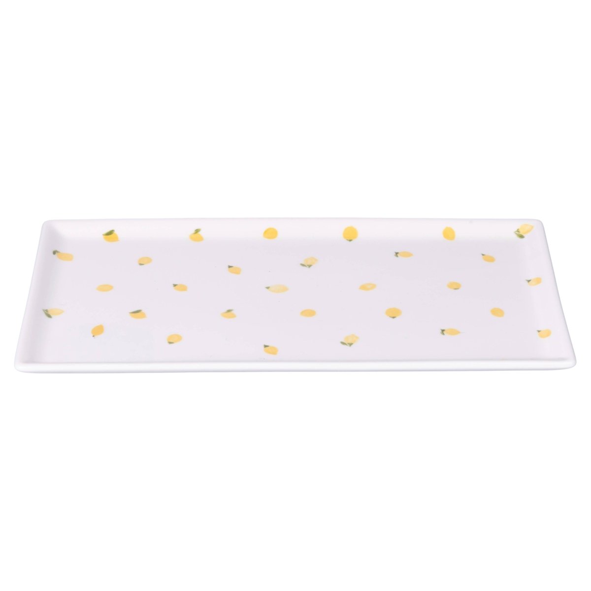 Assiette rectangulaire Fruit Life 2 modèles 31,5 x 16,5 cm Citron - Beautiful Moment the shop