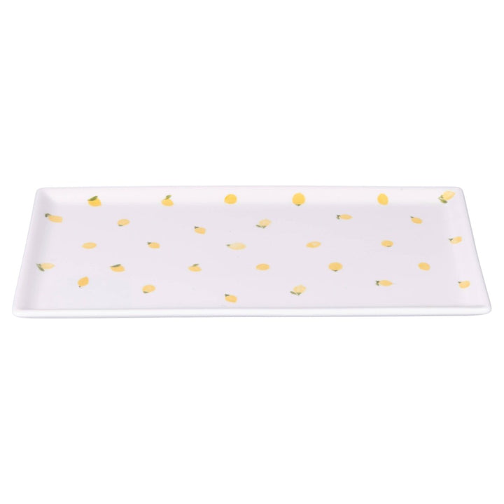 Assiette rectangulaire Fruit Life 2 modèles 31,5 x 16,5 cm Citron - Beautiful Moment the shop