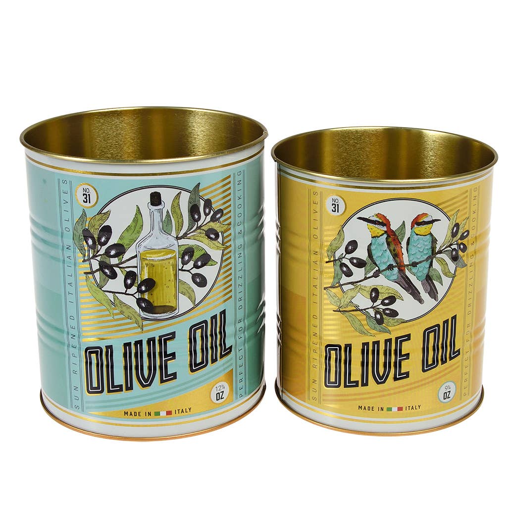 Boîtes de rangement moyennes (lot de 2) - Huile d'olive - Beautiful Moment the shop