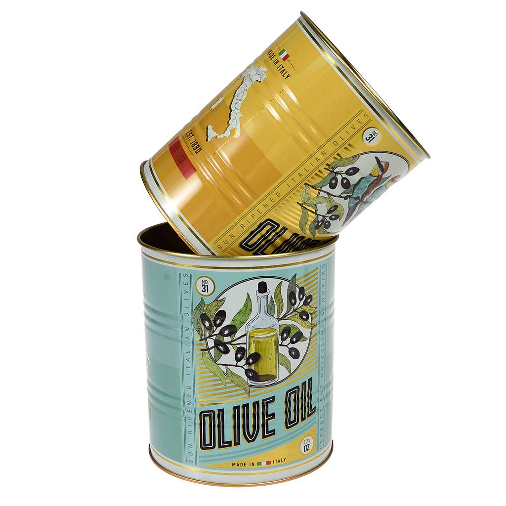 Boîtes de rangement moyennes (lot de 2) - Huile d'olive - Beautiful Moment the shop