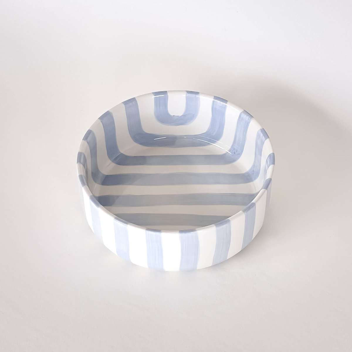 Bol rayé - morning azzurro - Beautiful Moment the shop