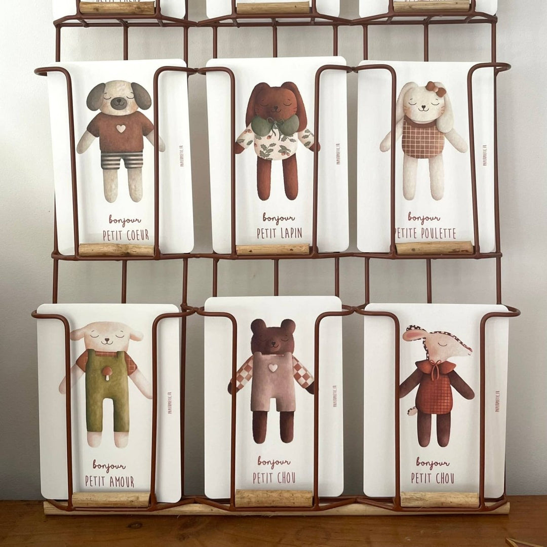 Carte Postale / Card “Doudou Ours marron" - Beautiful Moment the shop