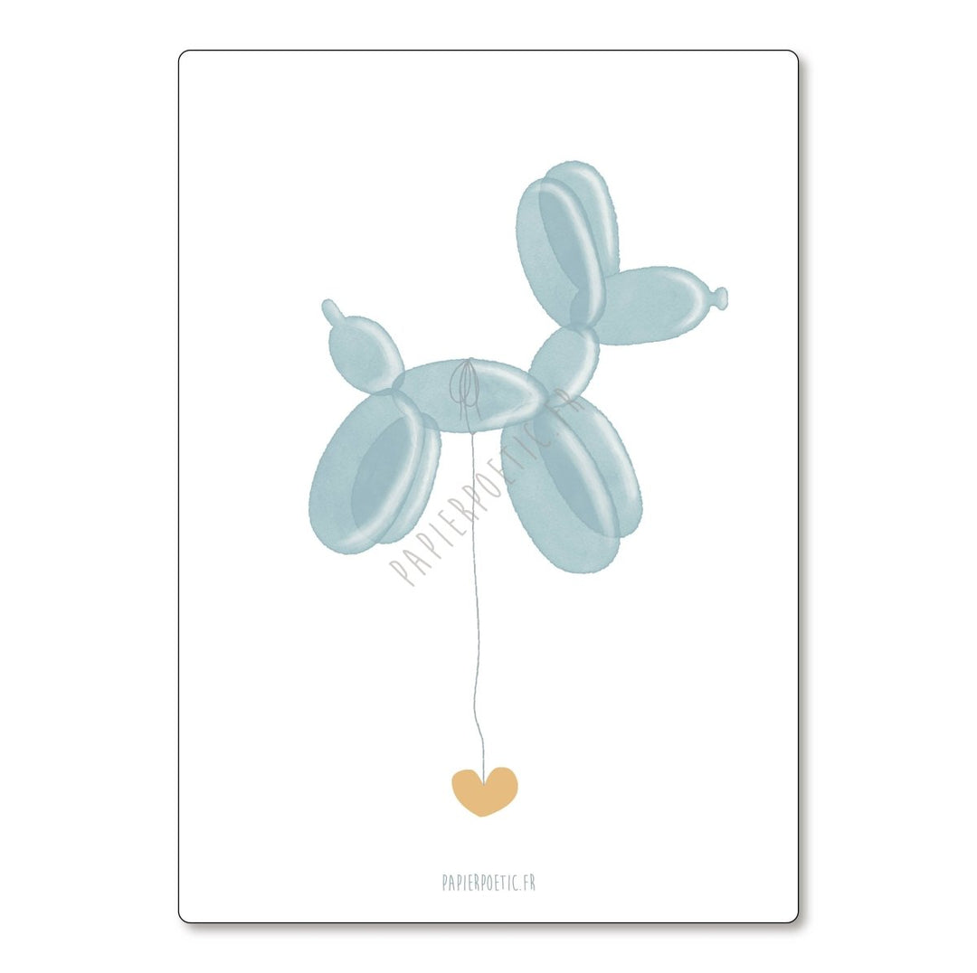 Carte/Card "Balloon" - Beautiful Moment the shop
