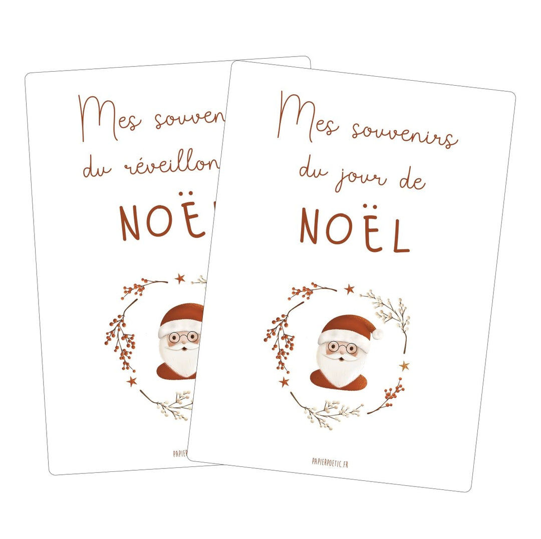 Cartes Souvenirs de Noël "Père Noël" - Beautiful Moment the shop