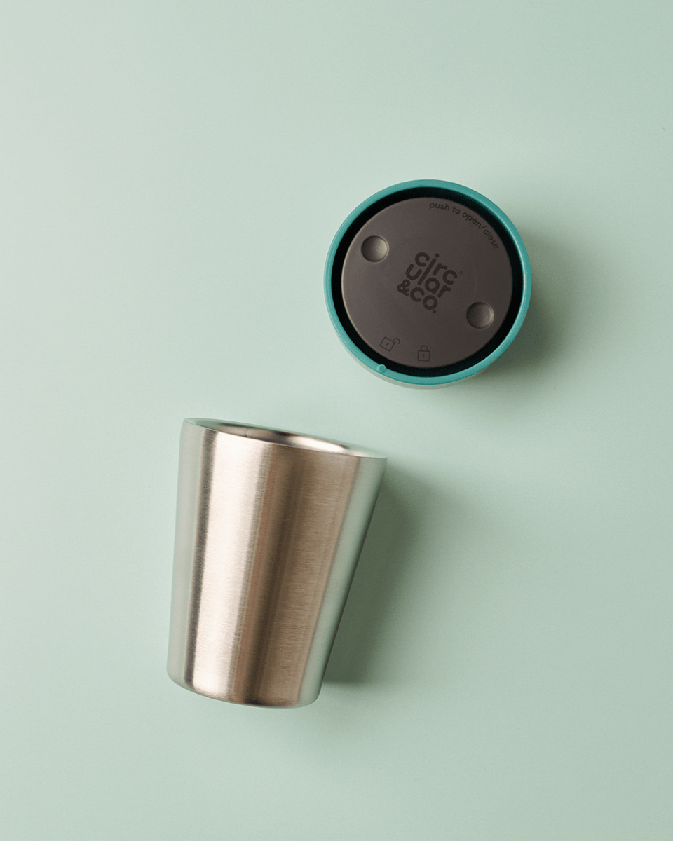 Circular&Co. Mug de voyage en acier inoxydable, 8oz (227ml) - Beautiful Moment the shop