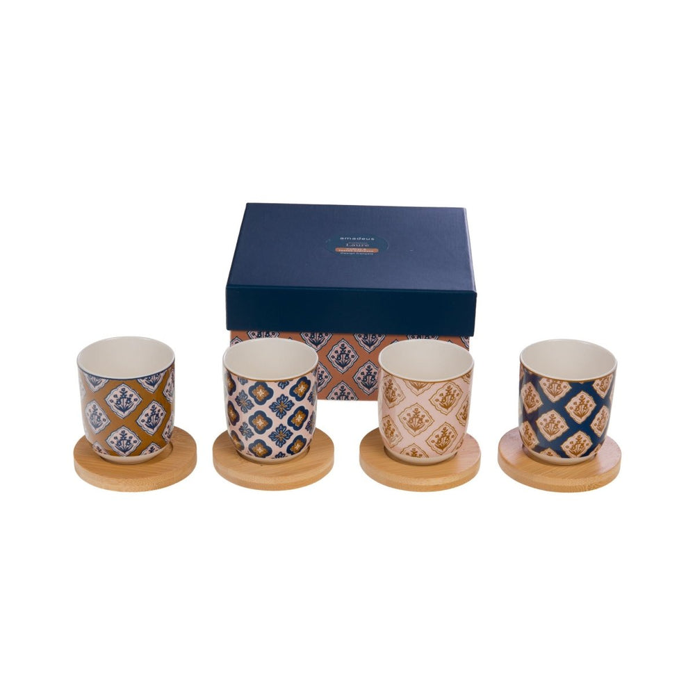 COF 4 TASSES EXPRESSO LAURE - Beautiful Moment the shop