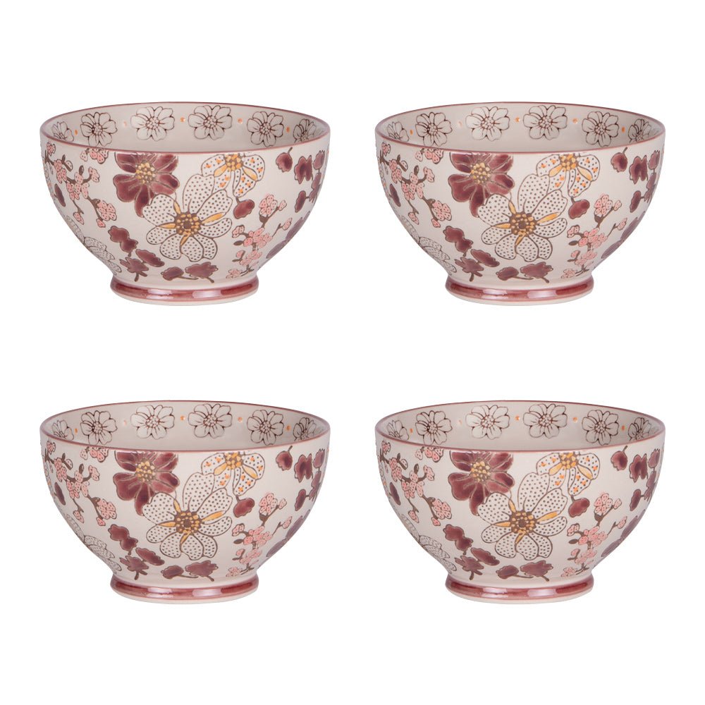 Coffret 4 bols Kiyo 14 cm - Beautiful Moment the shop