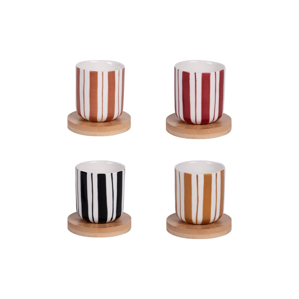 Coffret 4 tasses Singita 10 cl - Beautiful Moment the shop