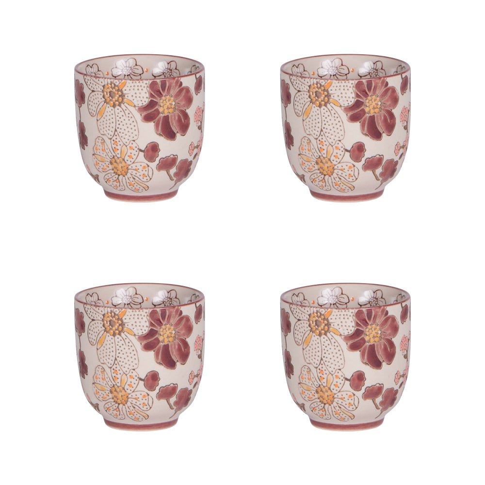 Coffret de 4 gobelets Kiyo 7 cm - Beautiful Moment the shop