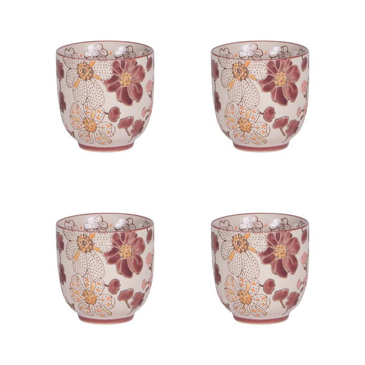 Coffret de 4 gobelets Kiyo 7 cm - Beautiful Moment the shop