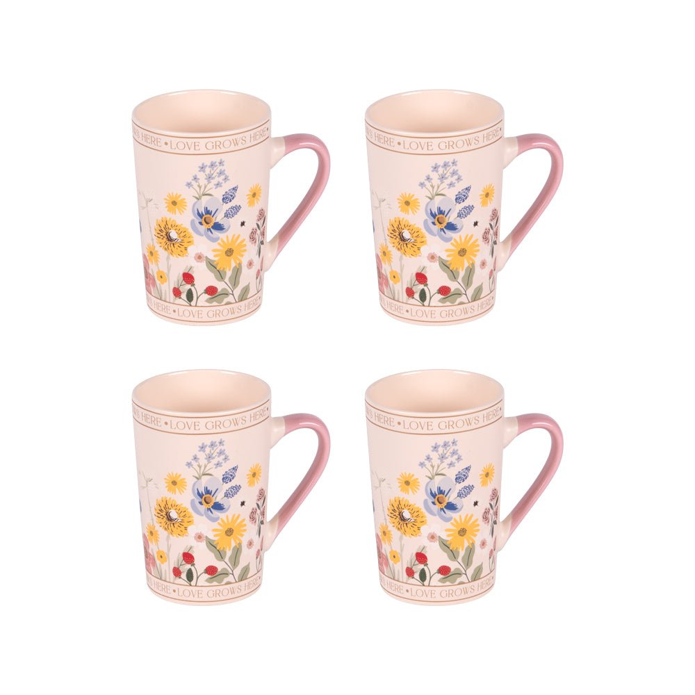 Coffret de 4 mugs Céleste 38 cl - Beautiful Moment the shop