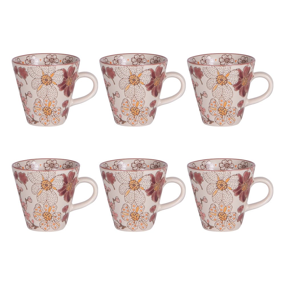 Coffret de 6 tasses Kiyo 17 cl - Beautiful Moment the shop