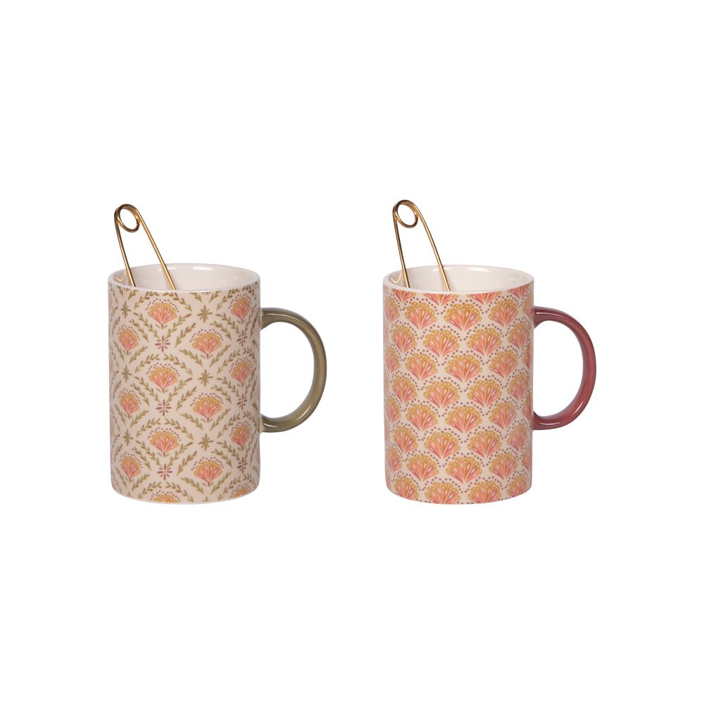 Coffret mug avec infuseur Rangoli 40 cl - Beautiful Moment the shop