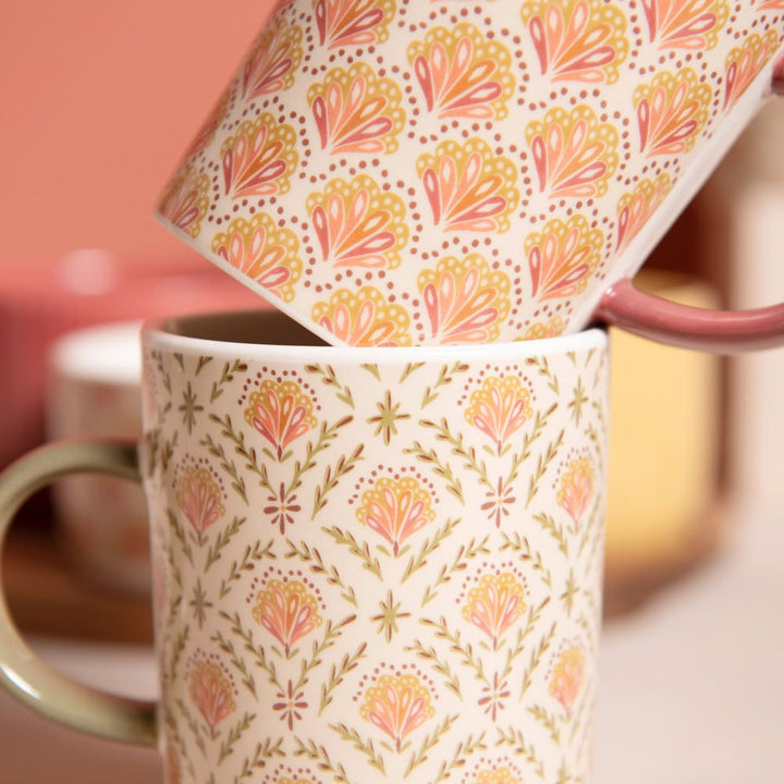 Coffret mug avec infuseur Rangoli 40 cl - Beautiful Moment the shop