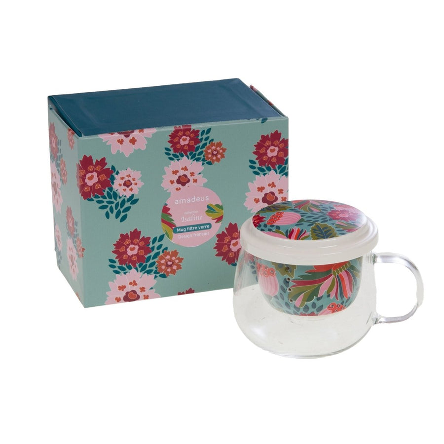 COFFRET MUG FILTRE VERRE ISALINE - Beautiful Moment the shop