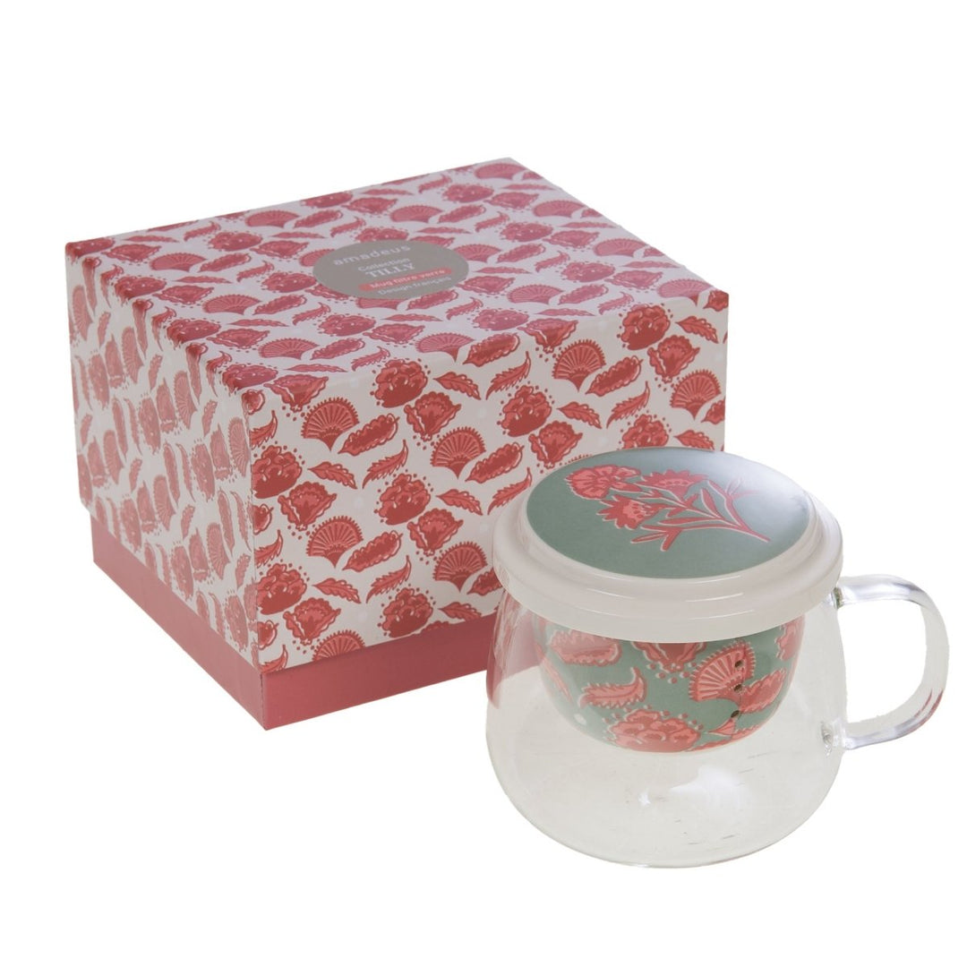 COFFRET MUG FILTRE VERRE TILLY - Beautiful Moment the shop