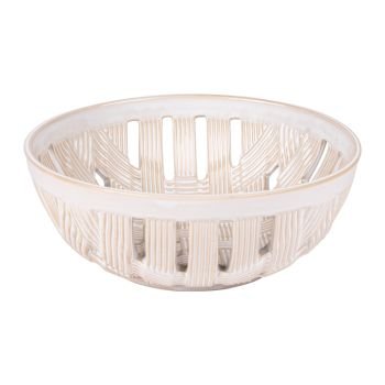 Corbeille Tressée beige 24 cm - Beautiful Moment the shop