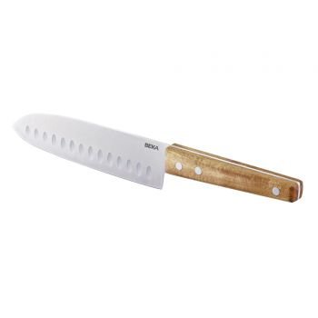 Couteau santoku Nomad 18 cm en acacia - Beautiful Moment the shop