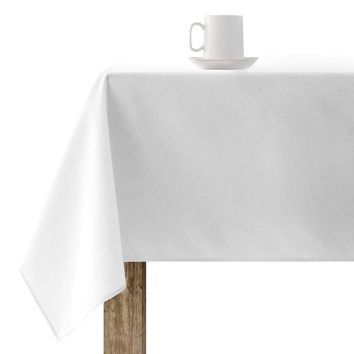 Nappe résistante aux taches résinée XL unie blanche 103