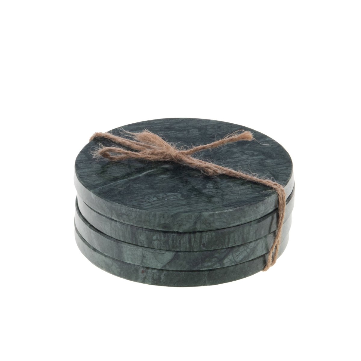 DESSOUS VERRE MARBRE VERT X4 - Beautiful Moment the shop