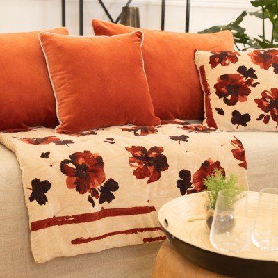 Edredon Coussin Aquarelle Ecru - Beautiful Moment the shop