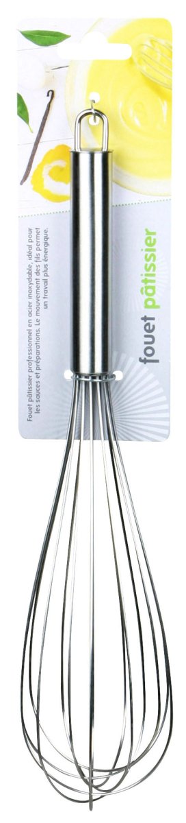 FOUET PÂTISSIER manche plein inox 30 cm - Beautiful Moment the shop
