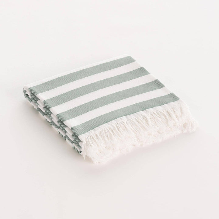 Fouta pareo doux en coton avec franges SALMA - Beautiful Moment the shop