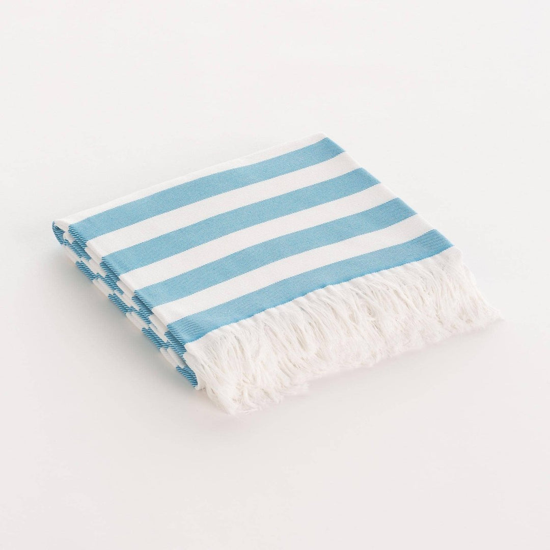 Fouta pareo doux en coton avec franges SALMA - Beautiful Moment the shop