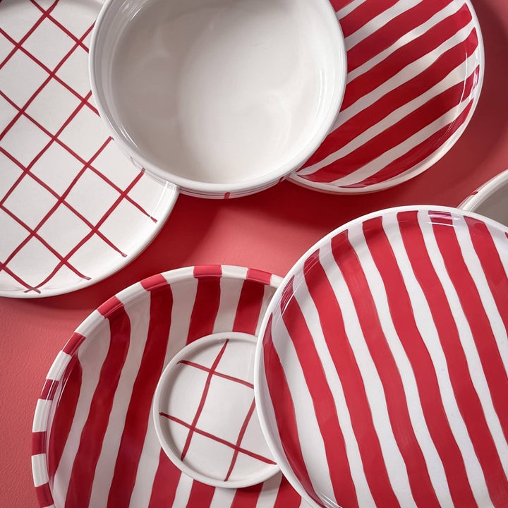 Grande bol Stripes - tramonto rouge - Beautiful Moment the shop
