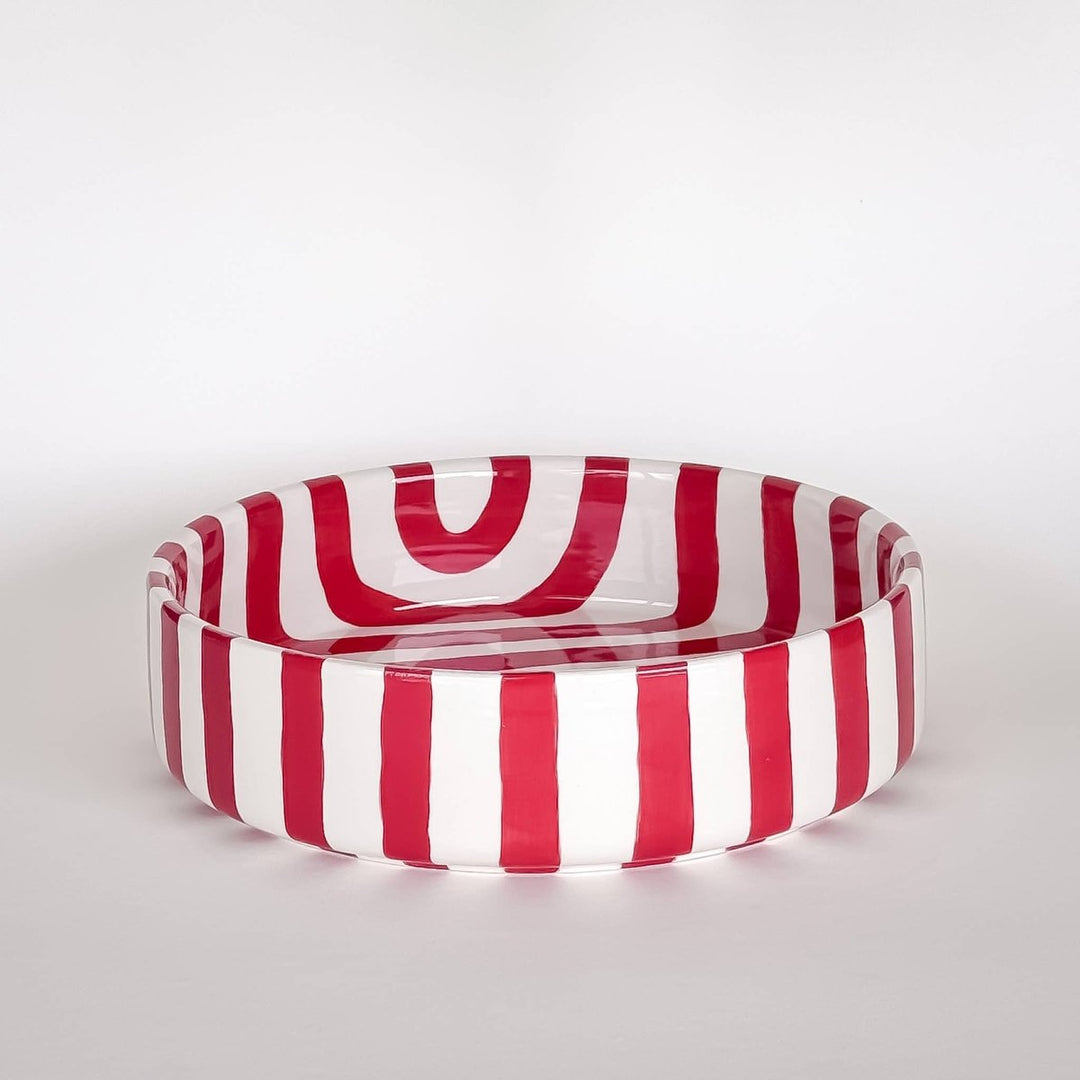 Grande bol Stripes - tramonto rouge - Beautiful Moment the shop