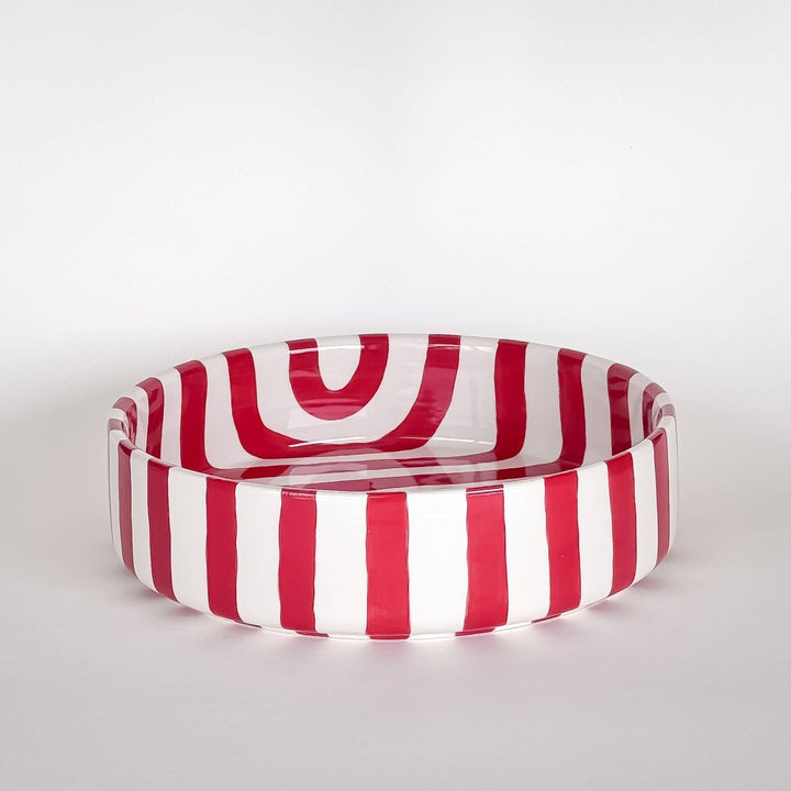 Grande bol Stripes - tramonto rouge - Beautiful Moment the shop