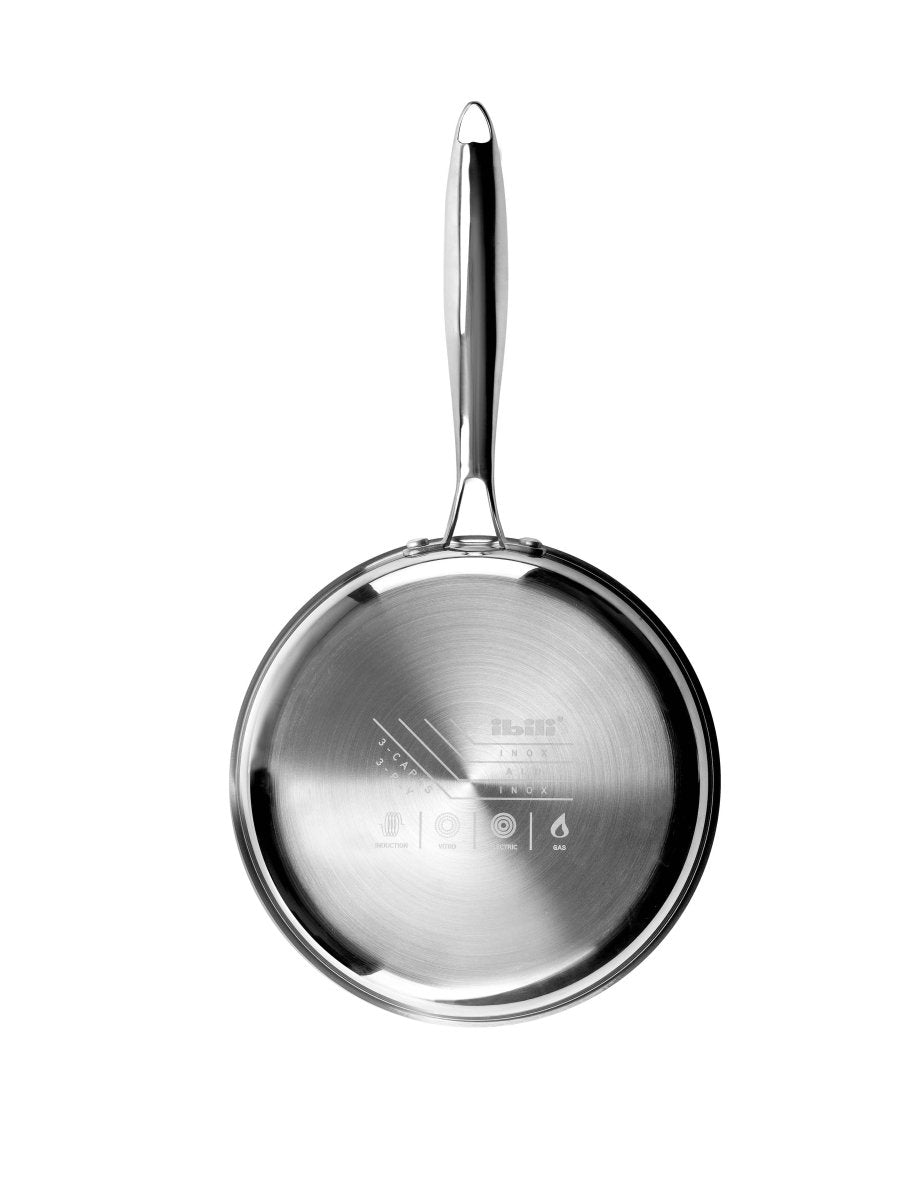IBILI - Poêle à frire naturelle à trois couches 24 cm - Beautiful Moment the shop