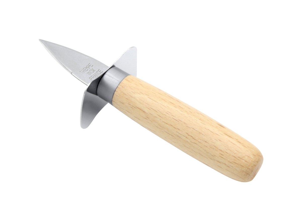 Lancette à huître avec garde et manche bois - Beautiful Moment the shop