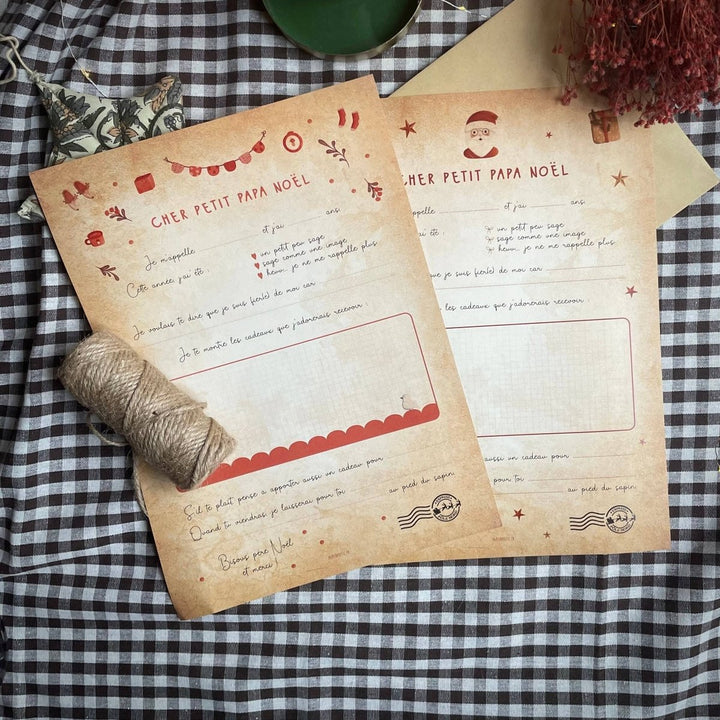 Lettre au père Noël - Cadeaux - Beautiful Moment the shop