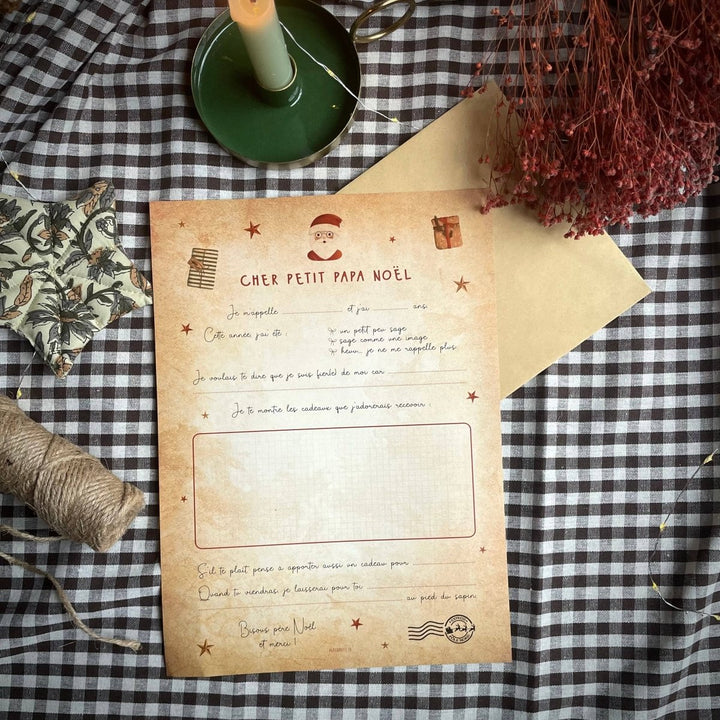 Lettre au père Noël - Cadeaux - Beautiful Moment the shop