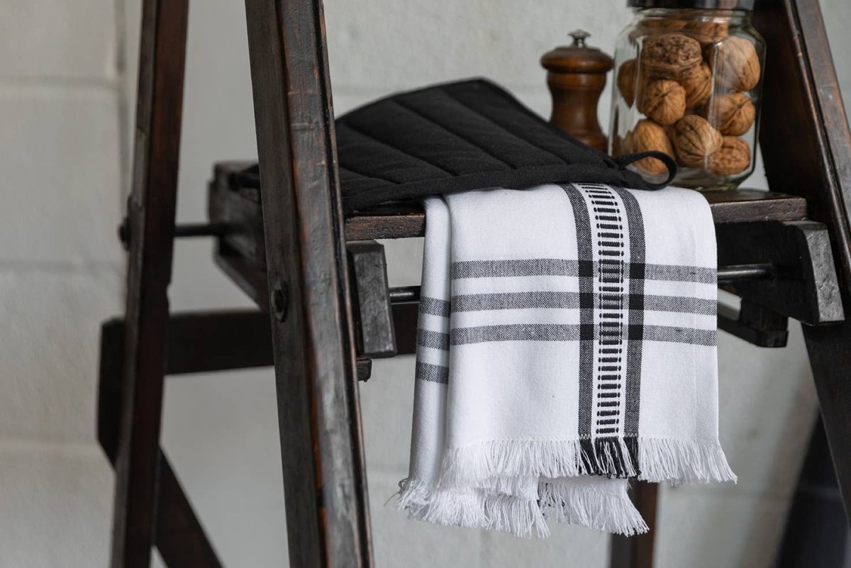 Lot Gant/Manique Recyclé Jona Noir 15 X 30 - Beautiful Moment the shop